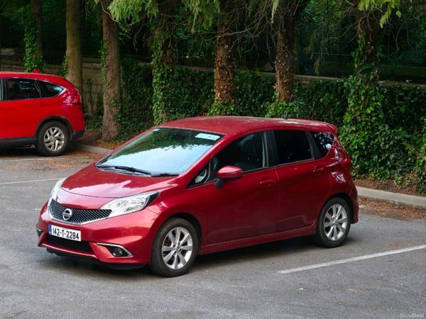 Nissan Note MPV, Petrol, 2014, Red