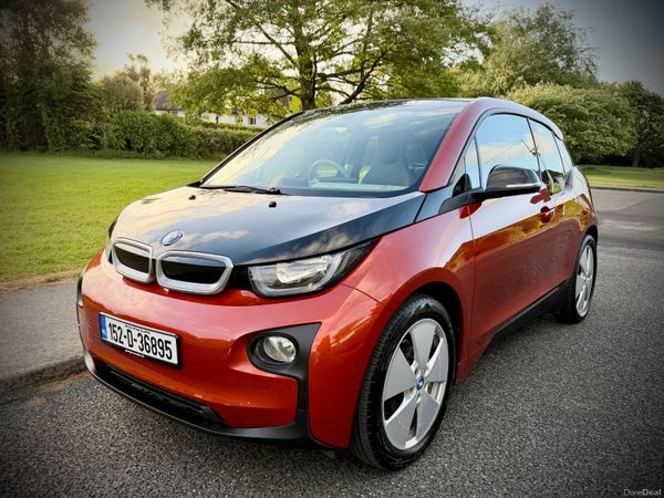BMW i3 Hatchback, Electric, 2015, Orange
