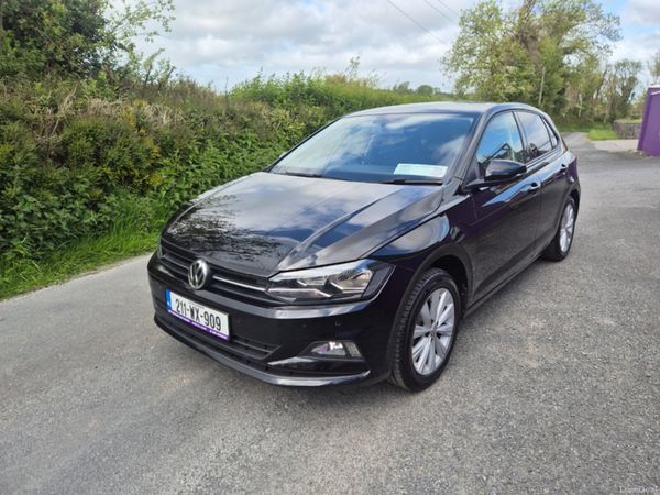 Volkswagen Polo Hatchback, Petrol, 2021, Black