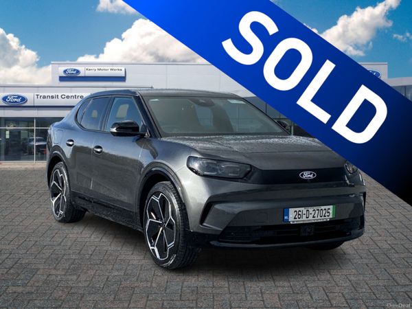 Ford Capri MPV, Electric, 2026, Grey