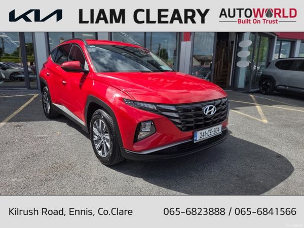 Hyundai Tucson MPV, Petrol Hybrid, 2024, Red