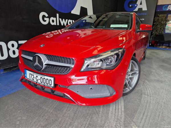 Mercedes-Benz CLA Saloon, Petrol, 2017, Red
