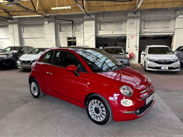 Fiat 500 Hatchback, Petrol, 2023, Red
