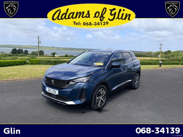 Peugeot 3008 SUV, Diesel, 2021, Blue