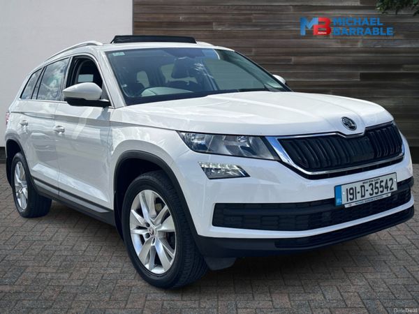 Skoda Kodiaq Estate, Petrol, 2019, White