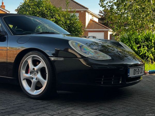 Porsche Boxster Convertible, Petrol, 2001, Black