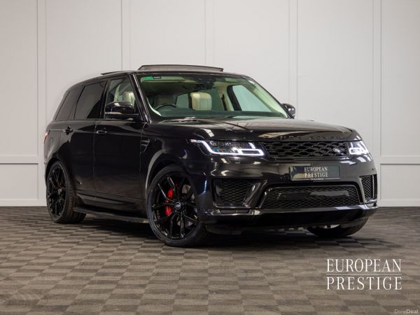 Land Rover Range Rover Sport SUV, Petrol Plug-in Hybrid, 2021, Black