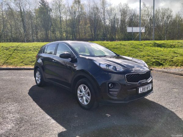 Kia Sportage SUV, Diesel, 2018, Black