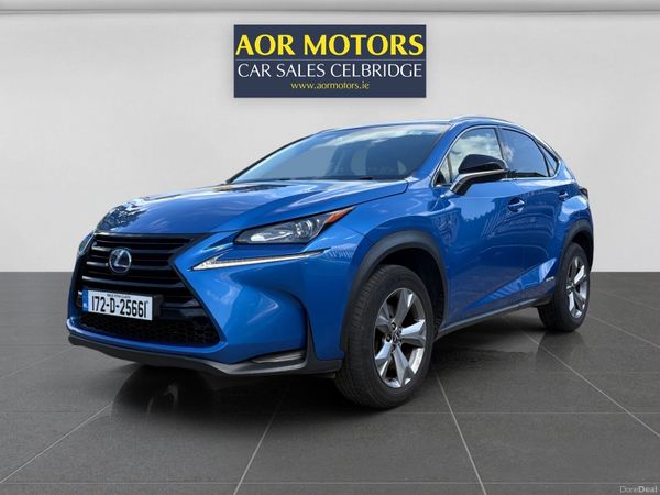 Lexus NX SUV, Petrol Hybrid, 2017, Blue
