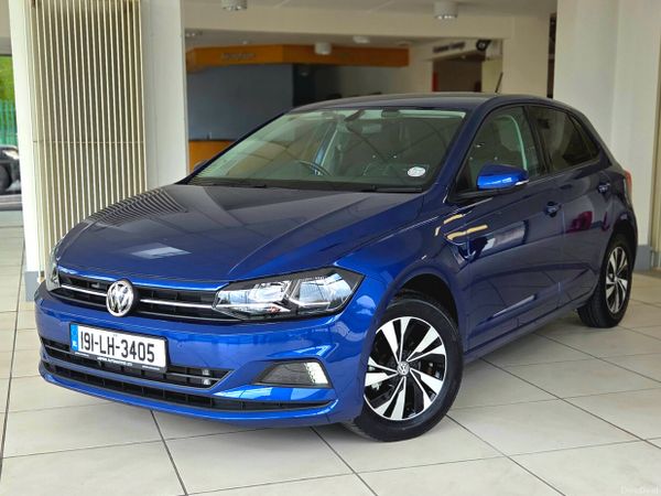 Volkswagen Polo Hatchback, Petrol, 2019, Blue
