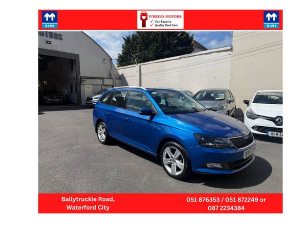 Skoda Fabia Estate, Petrol, 2018, Blue