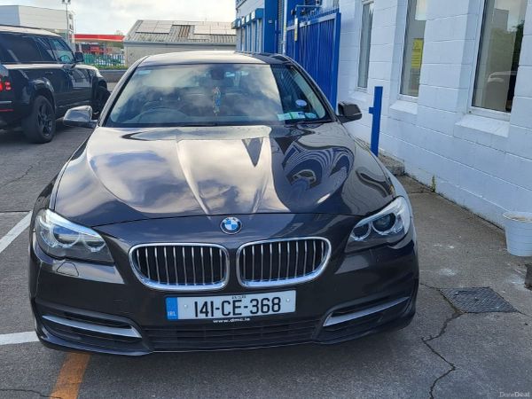 BMW 5-Series Saloon, Diesel, 2014, Brown