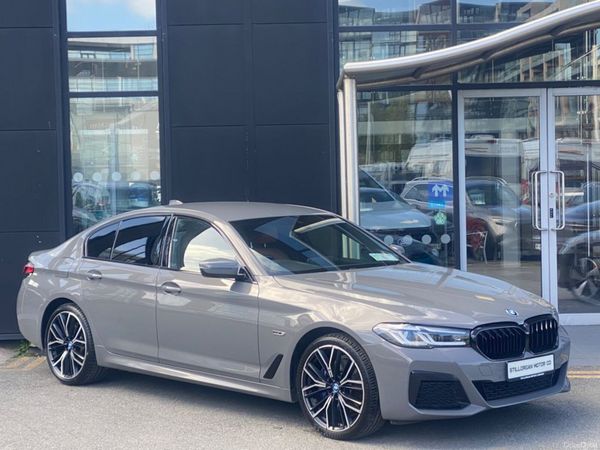 BMW 5-Series Saloon, Petrol Plug-in Hybrid, 2022, Grey