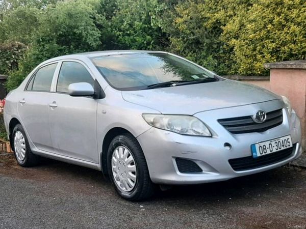Toyota Corolla Saloon, Petrol, 2008, Silver