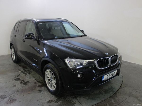 BMW X3 SUV, Diesel, 2017, Black