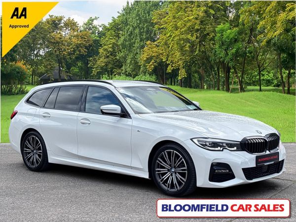 BMW 3-Series Estate, Diesel, 2020, White