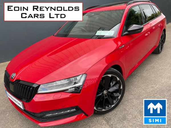 Skoda Superb Estate, Diesel, 2021, Red