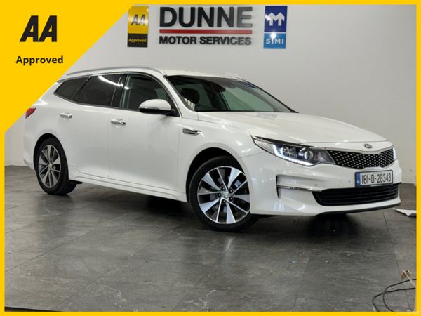 Kia Optima Estate, Diesel, 2018, White