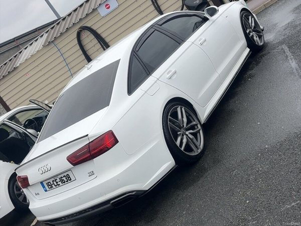 Audi A6 Saloon, Diesel, 2015, White