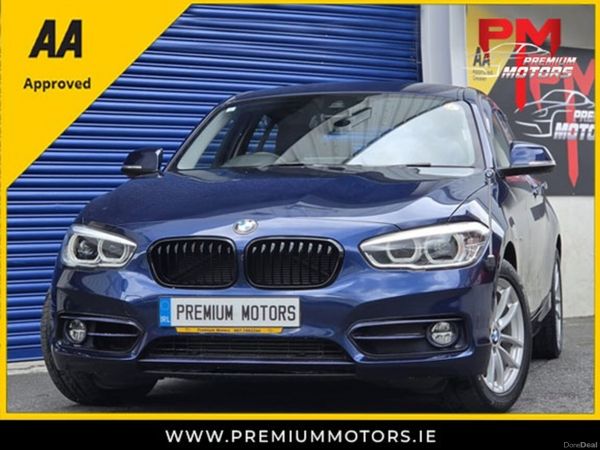BMW 1-Series Hatchback, Petrol, 2016, Blue