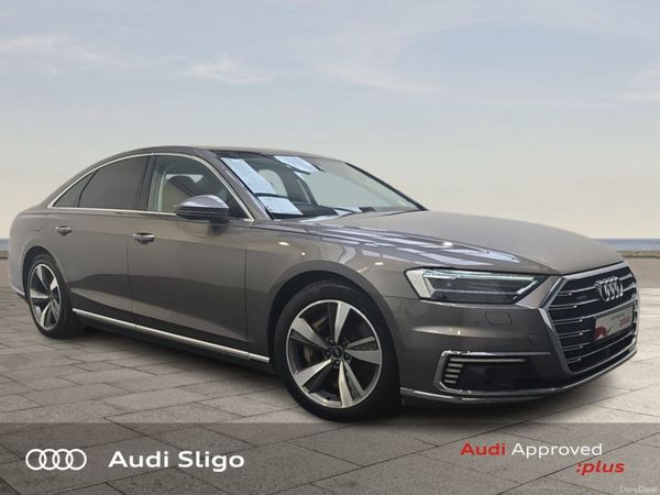 Audi A8 Saloon, Petrol Plug-in Hybrid, 2021, Grey