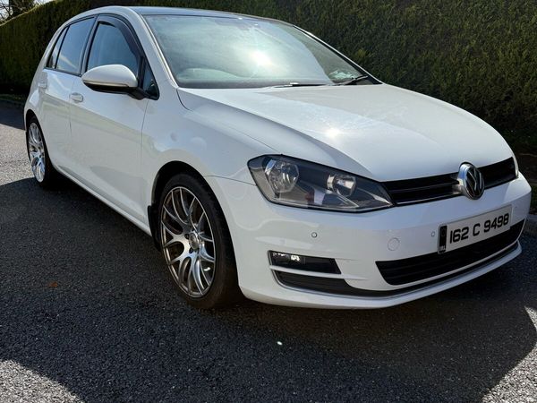 Volkswagen Golf Hatchback, Diesel, 2016, White