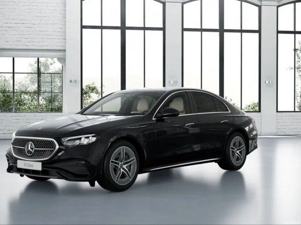 Mercedes-Benz E-Class Saloon, Petrol Plug-in Hybrid, 2026, Black