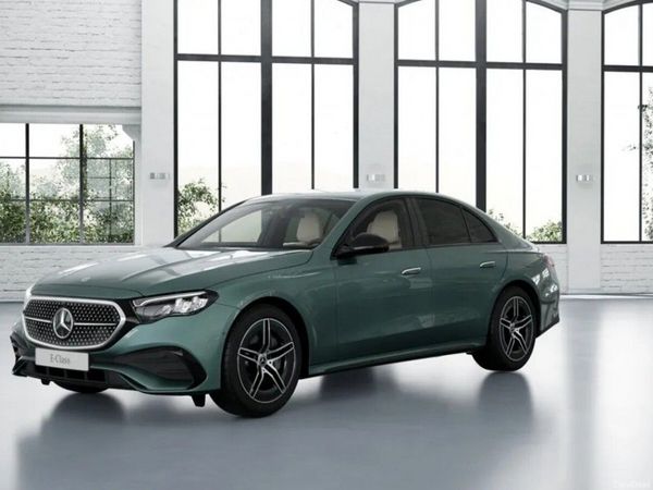 Mercedes-Benz E-Class Saloon, Diesel Plug-in Hybrid, 2026, Green