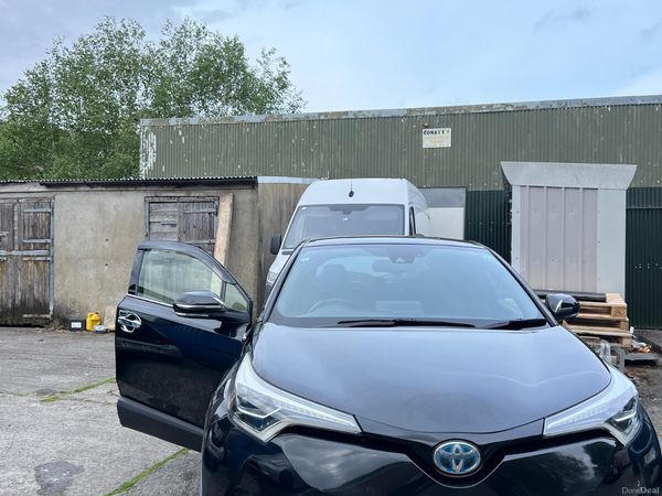 Toyota C-HR SUV, Petrol Hybrid, 2017, Black