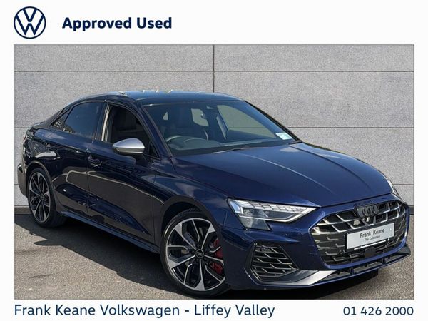Audi S3 Saloon, Petrol, 2025, Blue