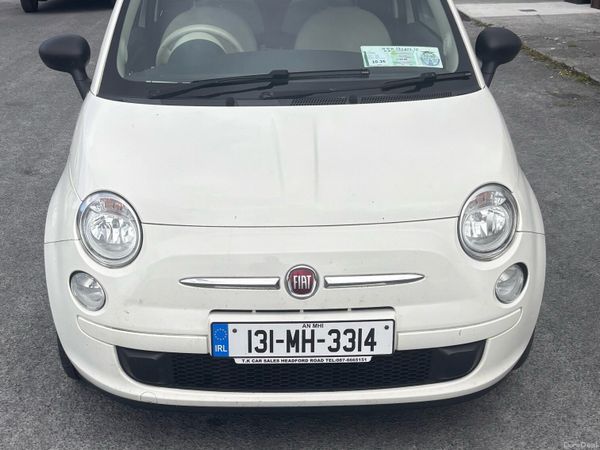 Fiat 500 Hatchback, Petrol, 2013, White