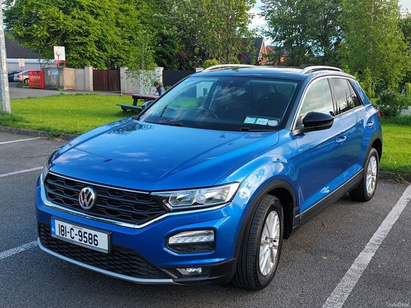 Volkswagen T-Roc SUV, Petrol, 2018, Blue