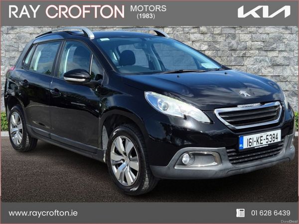 Peugeot 2008 SUV, Diesel, 2016, Black