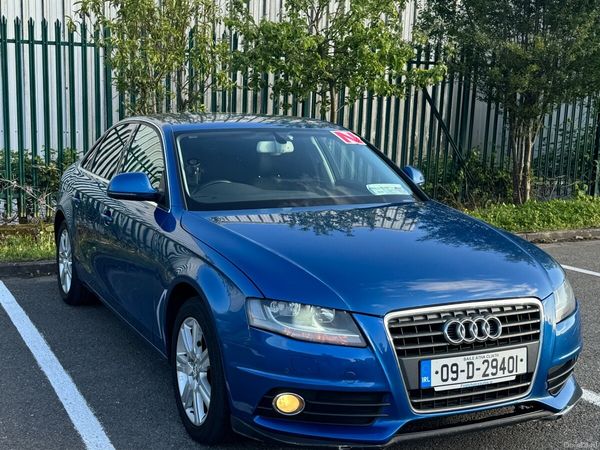 Audi A4 Saloon, Diesel, 2009, Blue