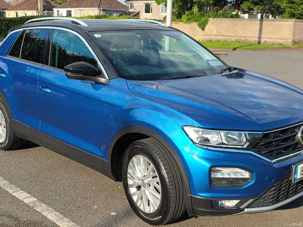 Volkswagen T-Roc SUV, Petrol, 2018, Blue