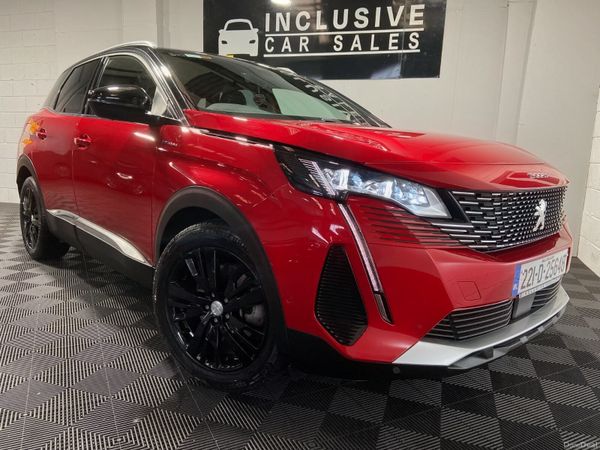 Peugeot 3008 MPV, Petrol Plug-in Hybrid, 2022, Red