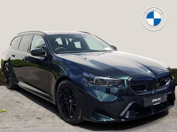 BMW M5 Estate, Petrol Plug-in Hybrid, 2026, Green
