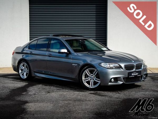 BMW 5-Series Saloon, Diesel, 2016, Grey
