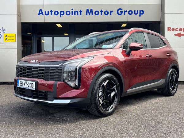 Kia Sportage SUV, Diesel Hybrid, 2026, Red