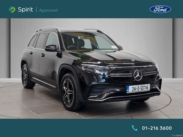 Mercedes-Benz EQB MPV, Electric, 2024, Black