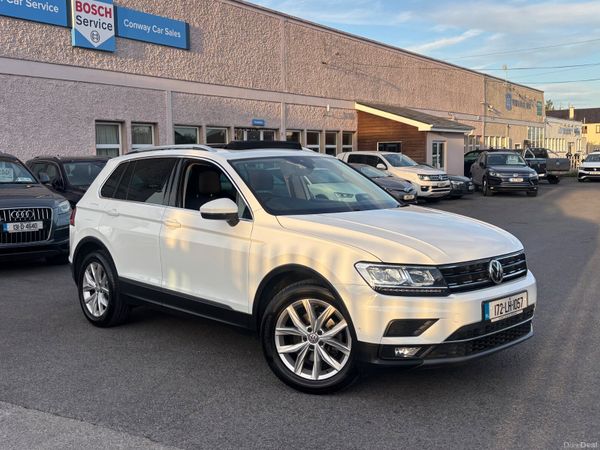 Volkswagen Tiguan SUV, Diesel, 2017, White