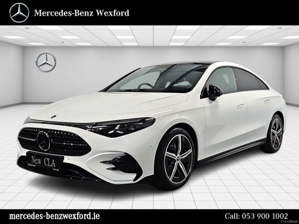 Mercedes-Benz CLA Saloon, Petrol, 2026, White