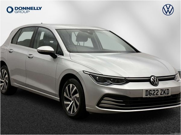 Volkswagen Golf Hatchback, Petrol Hybrid, 2022, Silver