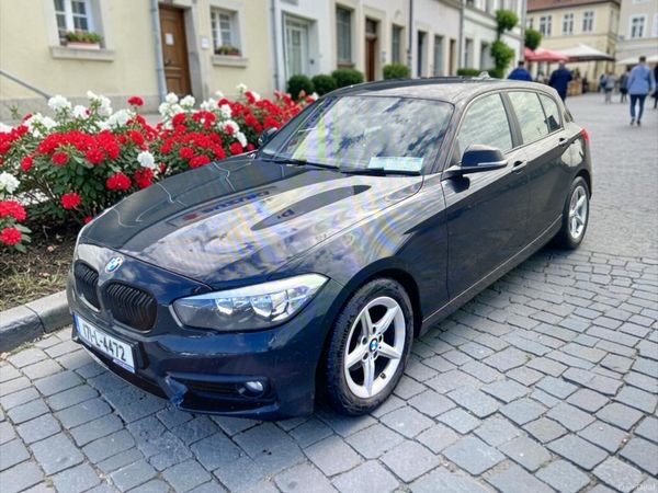 BMW 1-Series Hatchback, Diesel, 2017, Black