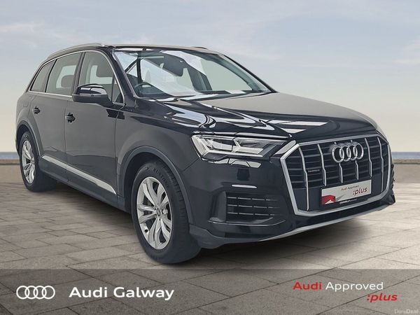 Audi Q7 SUV, Petrol Plug-in Hybrid, 2021, Black