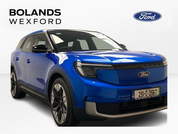 Ford Explorer MPV, Electric, 2025, Blue