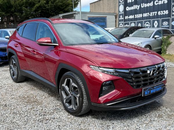 Hyundai Tucson SUV, Petrol Hybrid, 2022, Red