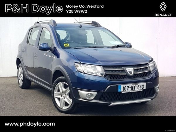 Dacia Sandero Stepway Hatchback, Diesel, 2016, Blue