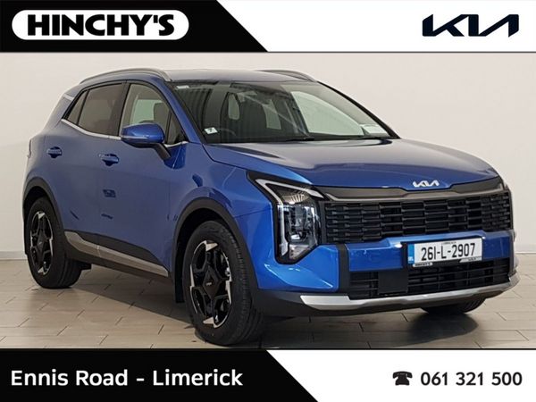 Kia Sportage SUV, Petrol Hybrid, 2026, Blue