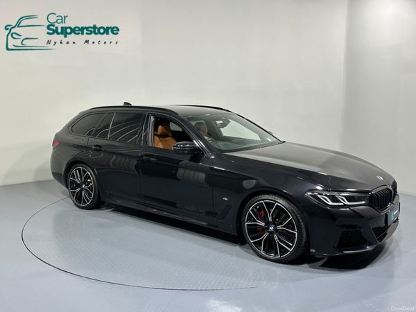 BMW 5-Series Estate/Jeep, Diesel, 2024, Black